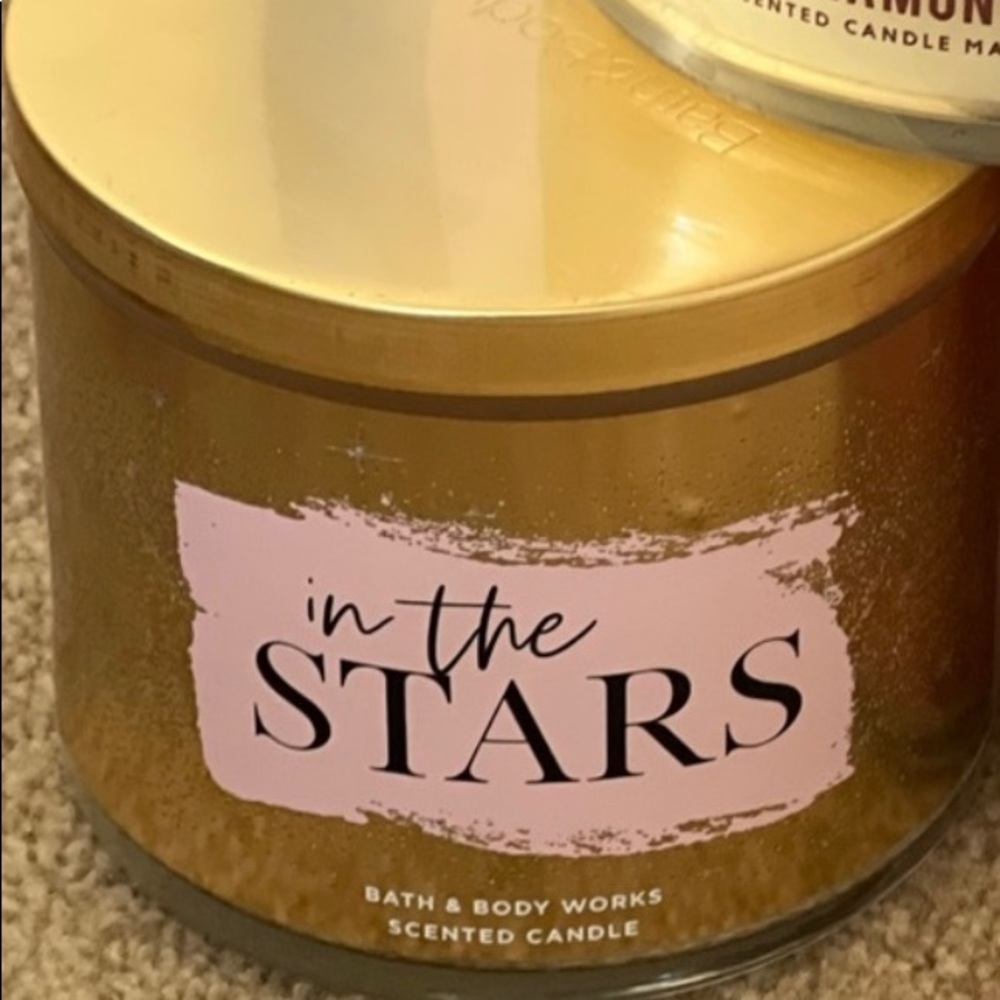 In the Stars New Bath & BodyWorks Candle